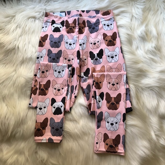french bulldog handmade babalus by lucy leggings - Picture 3 of 6